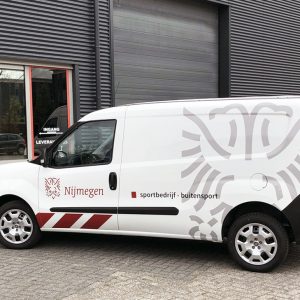 Beletteren Bedrijfsauto - Gemeente Nijmegen